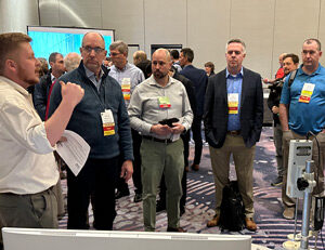 participants at the hardware demonstration