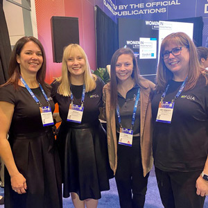 FGIA staff at GlassBuild America 2022