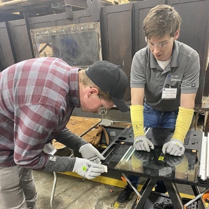 men with fabricator tools