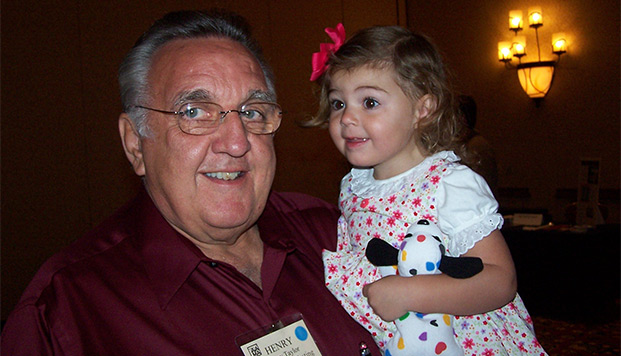 Henry Taylor and Laura Biscoe in 2005