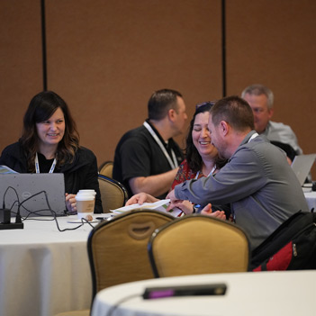 FGIA members at a conference