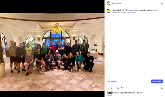 FGIA Instagram Post