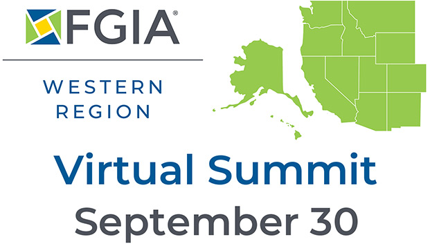 FGIA 2026 Western Region virtual Summit ad with logo